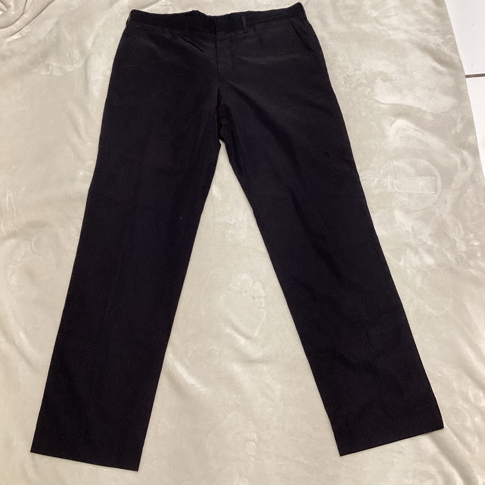 Prada Men's Elegant Black Trousers